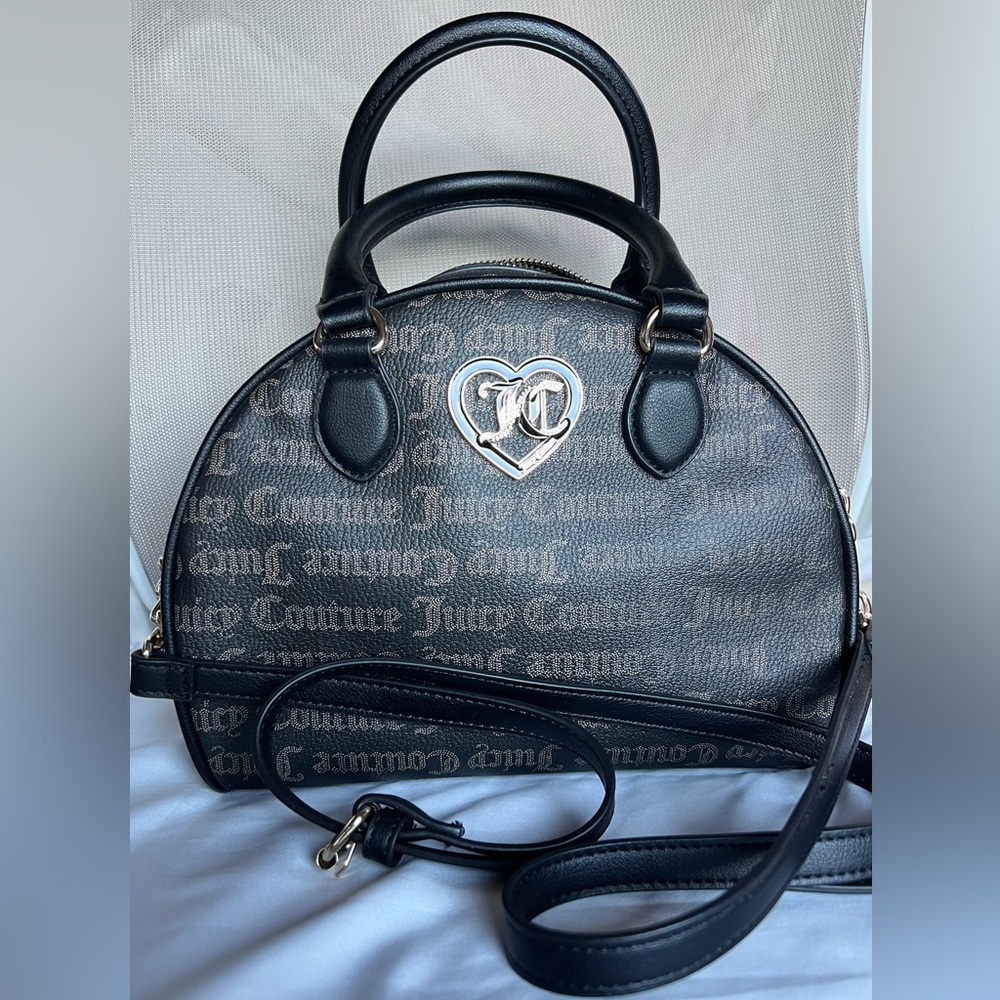 Juicy Couture Black Structured Satchel